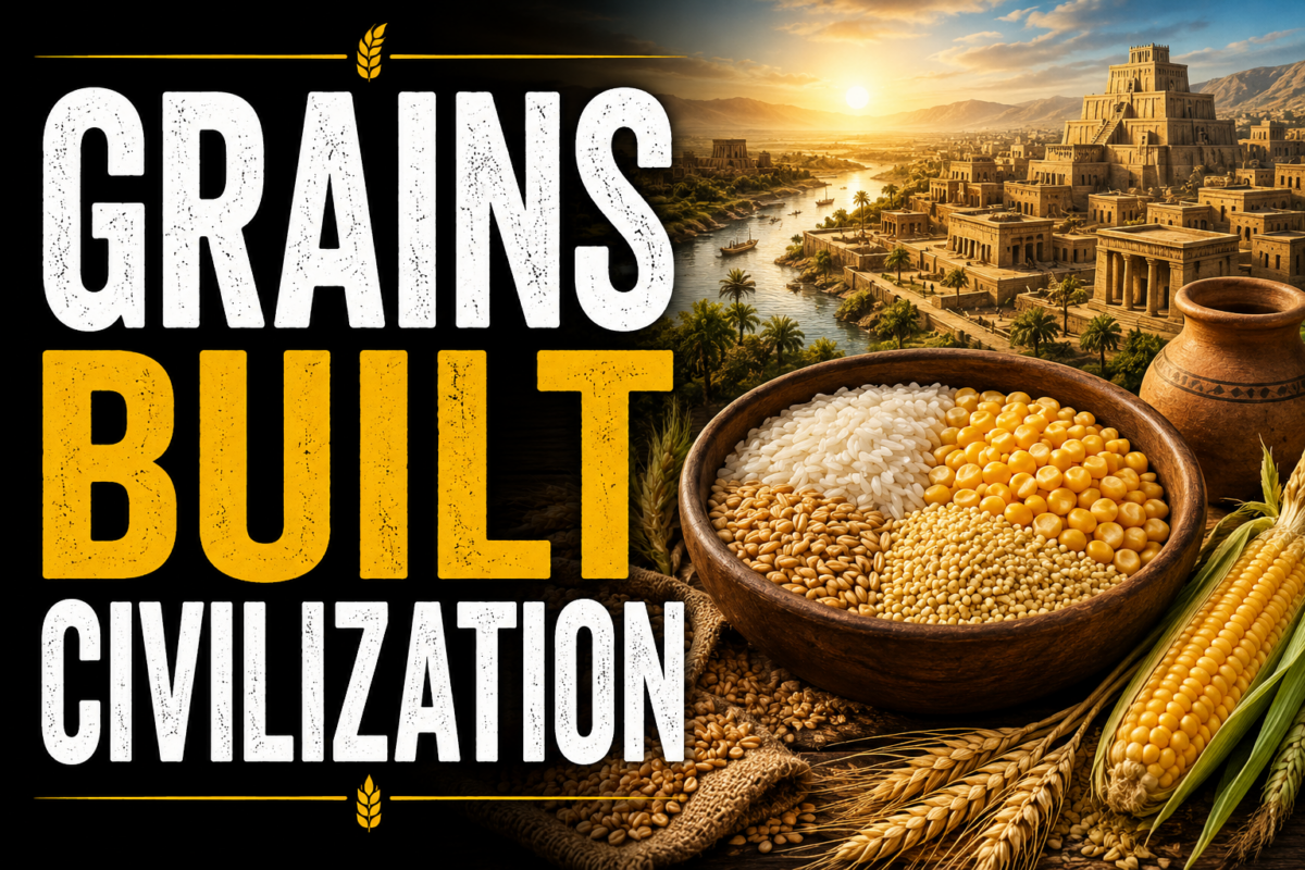 Why Grains Built Civilizations: The Hidden Importance of Staple Foods